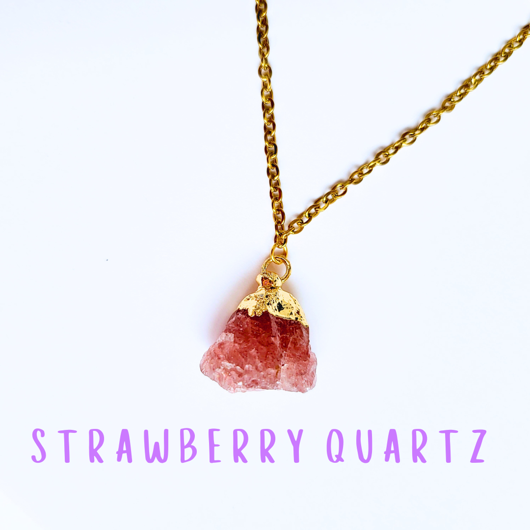 PENDENTIF CRISTAUX BRUT