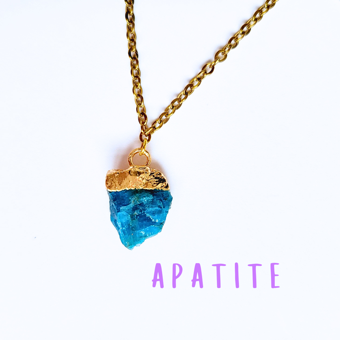 PENDENTIF CRISTAUX BRUT