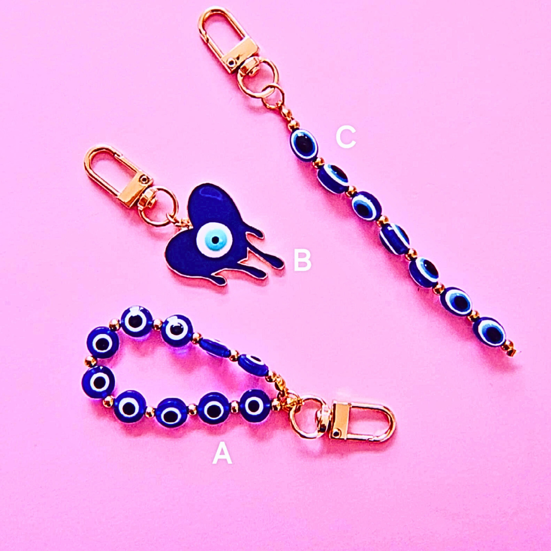 PORTE CLÉ EVIL EYE