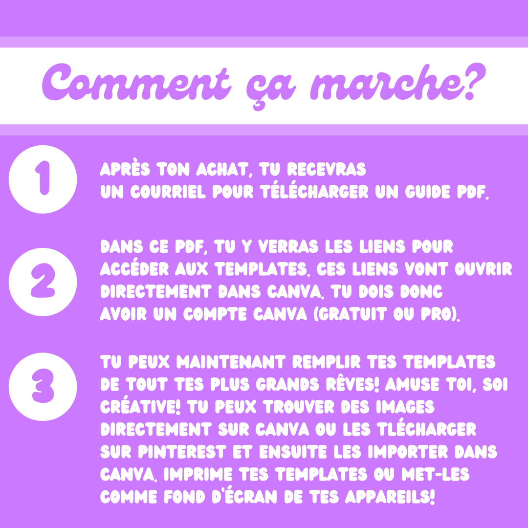 TEMPLATE VISION BOARD