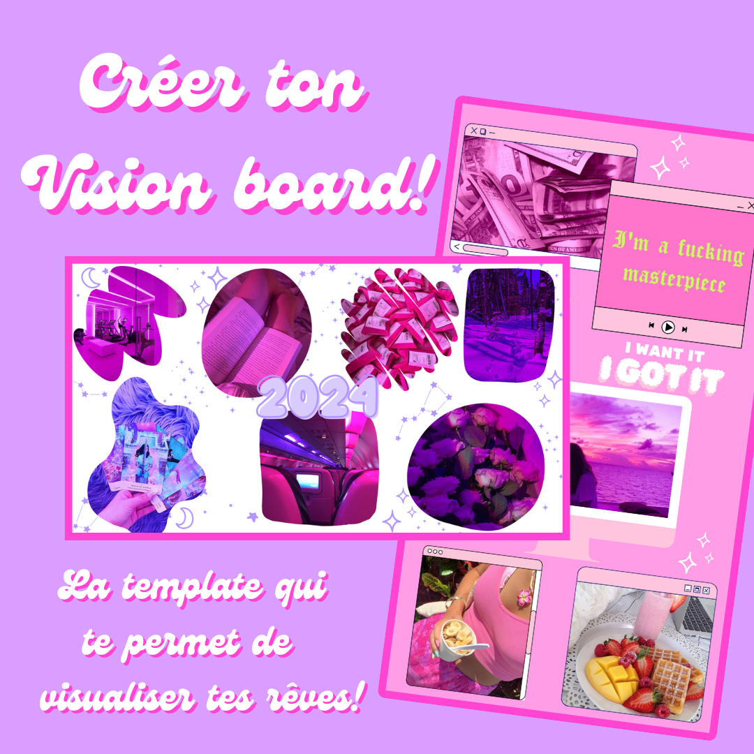 TEMPLATE VISION BOARD