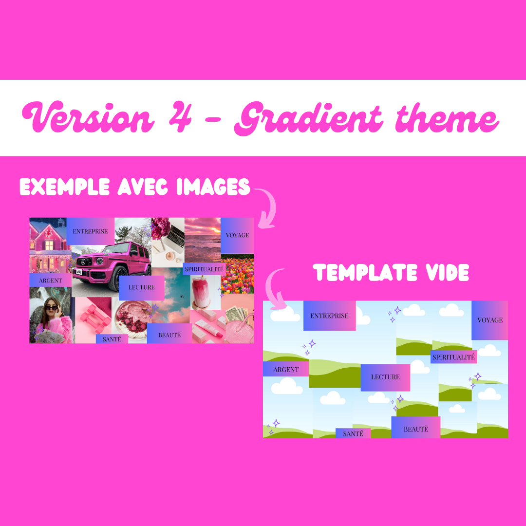 TEMPLATE VISION BOARD