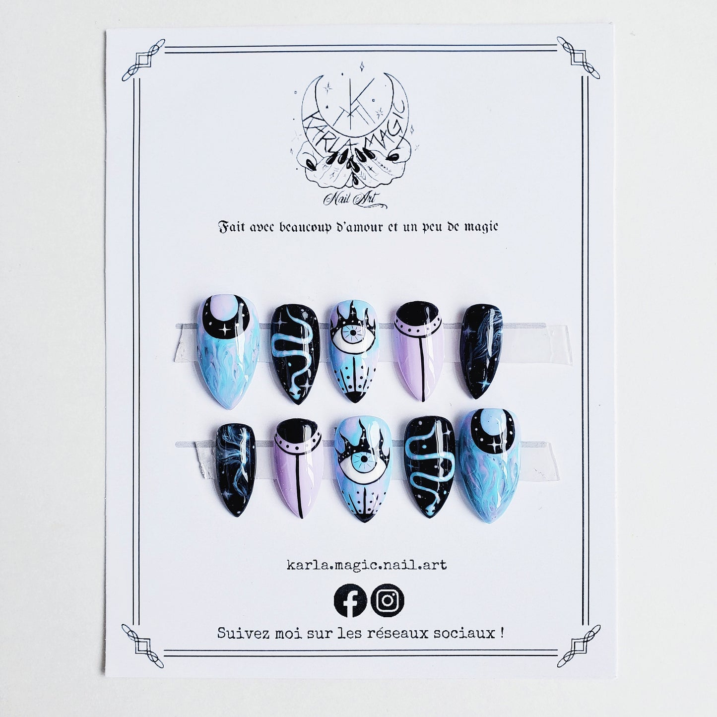WITCHY PRESS ON NAILS KIT