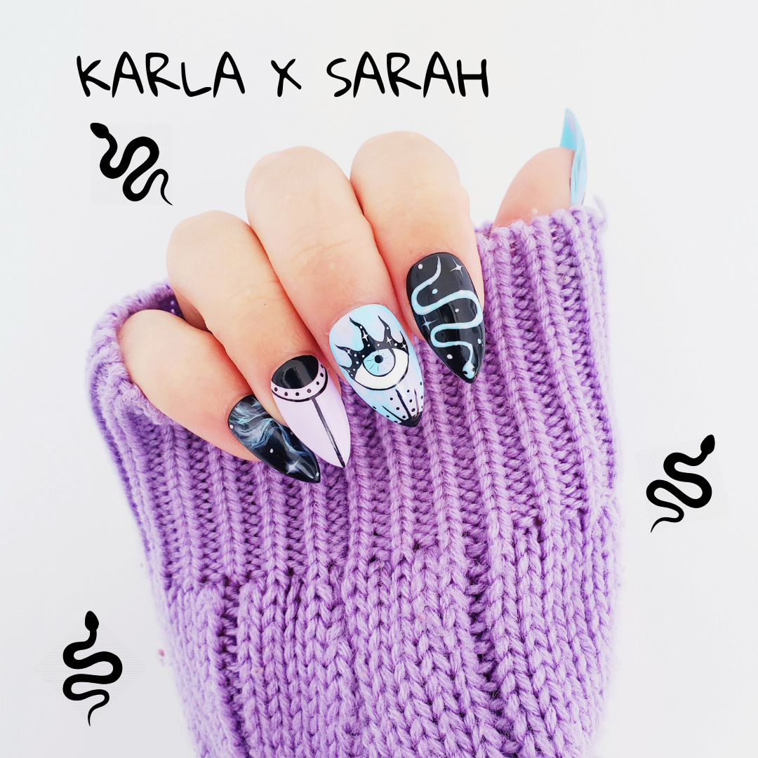 WITCHY PRESS ON NAILS KIT