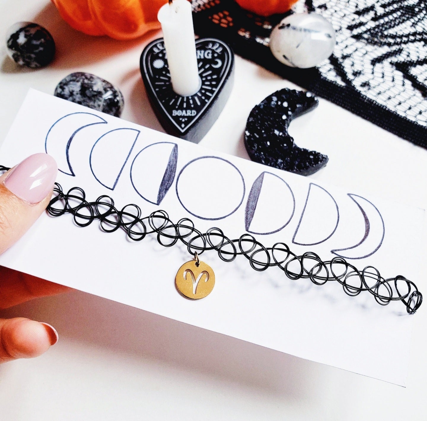 CHOKER ASTROLOGIE ZODIAQUE