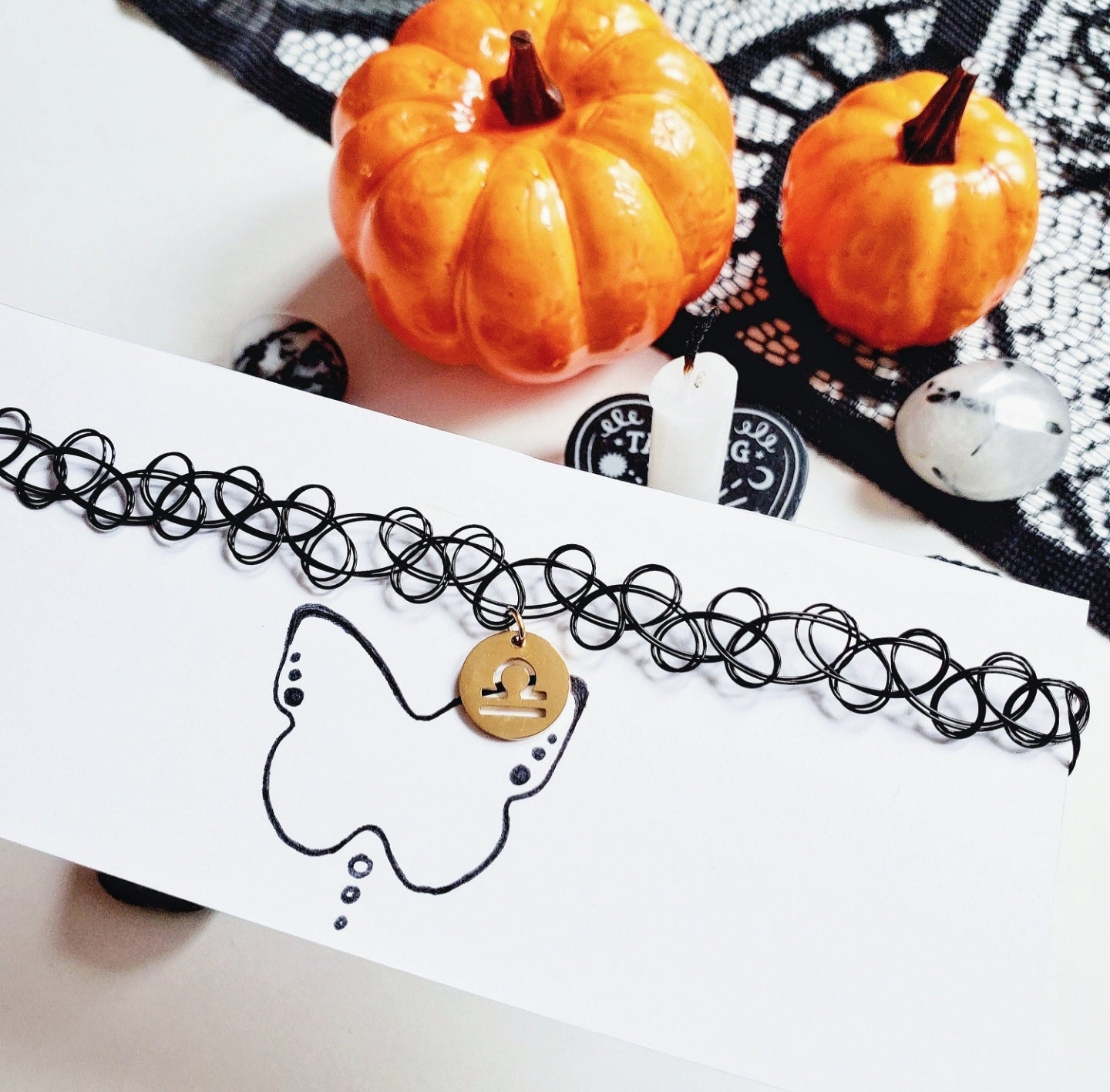 CHOKER ASTROLOGIE ZODIAQUE
