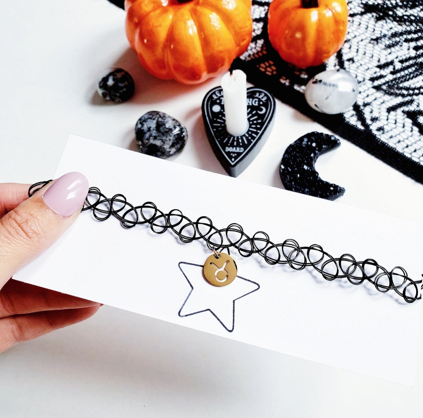 CHOKER ASTROLOGIE ZODIAQUE